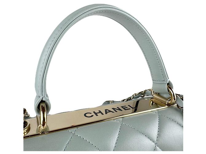 Borsa a Spalla Trendy CC di CHANEL Verde chiaro - vista 10