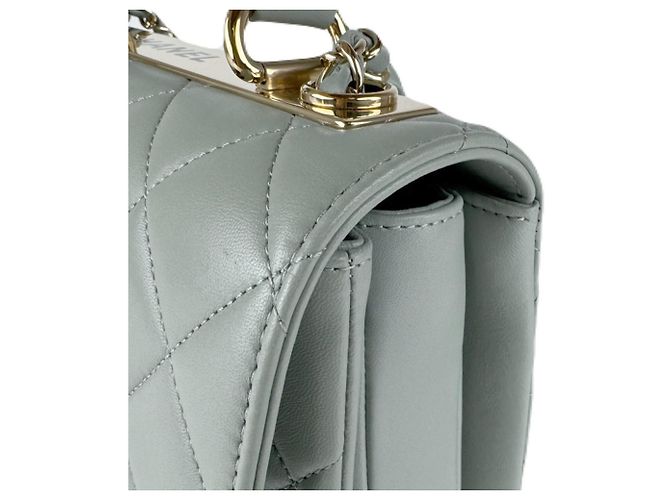 Borsa a Spalla Trendy CC di CHANEL Verde chiaro - vista 7
