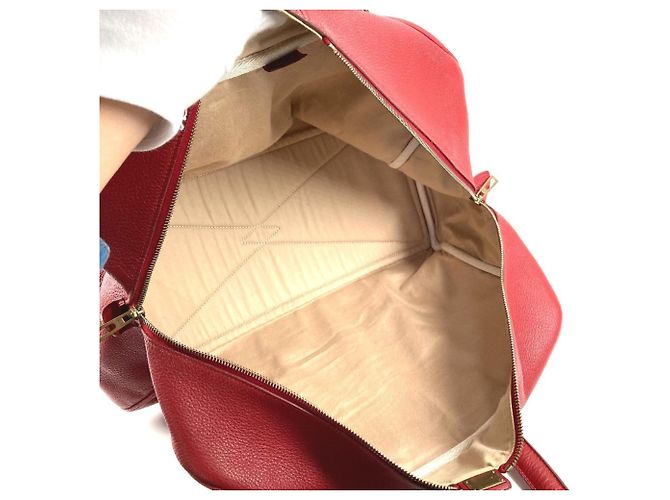 Borsa da viaggio Boston Victoria 43 di Hermès Rosso - vista 12