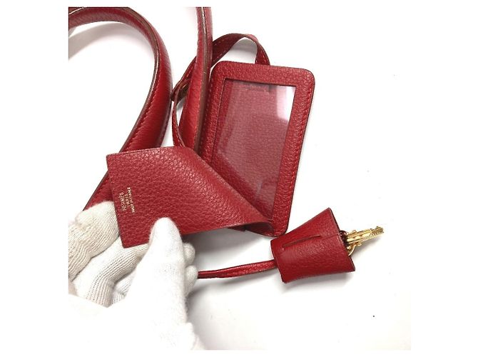 Borsa da viaggio Boston Victoria 43 di Hermès Rosso - vista 14