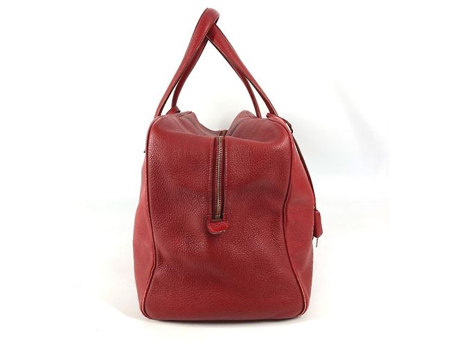 Borsa da viaggio Boston Victoria 43 di Hermès Rosso - vista 4