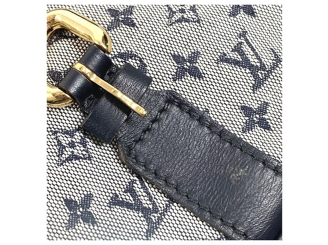 Borsa Messenger Mini Sac Maman Monogramma Louis Vuitton Blu navy - vista 12