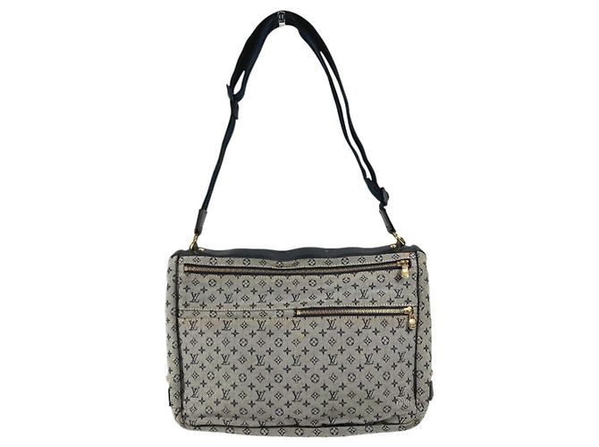 Borsa Messenger Mini Sac Maman Monogramma Louis Vuitton Blu navy - vista 2