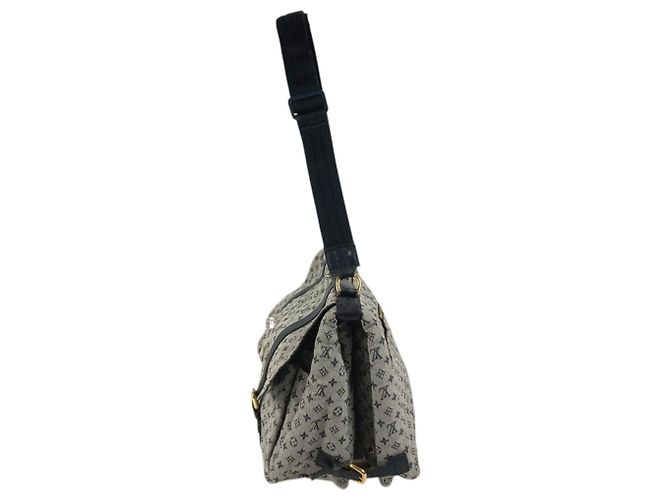 Borsa Messenger Mini Sac Maman Monogramma Louis Vuitton Blu navy - vista 4