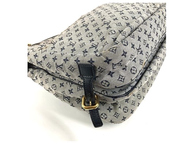 Borsa Messenger Mini Sac Maman Monogramma Louis Vuitton Blu navy - vista 9