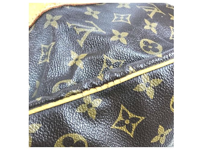 Borsa da Viaggio Sax Souple 45 Monogramma Louis Vuitton Marrone - vista 10