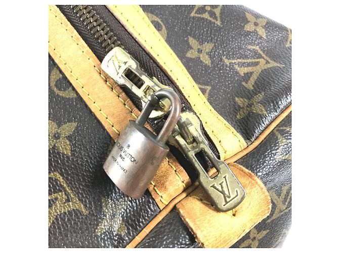 Borsa da Viaggio Sax Souple 45 Monogramma Louis Vuitton Marrone - vista 11