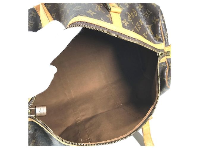 Borsa da Viaggio Sax Souple 45 Monogramma Louis Vuitton Marrone - vista 12