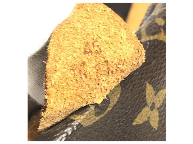 Borsa da Viaggio Sax Souple 45 Monogramma Louis Vuitton Marrone - vista 13