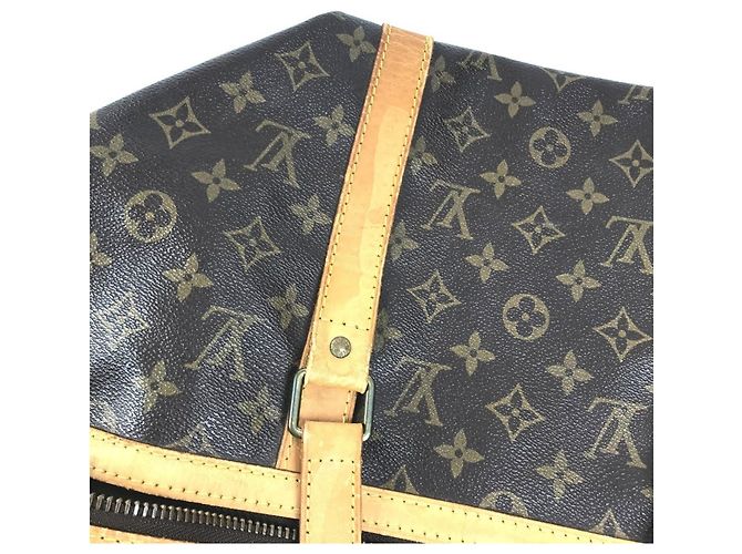 Borsa da Viaggio Sax Souple 45 Monogramma Louis Vuitton Marrone - vista 15
