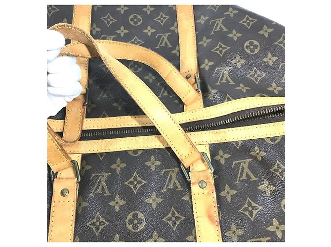 Borsa da Viaggio Sax Souple 45 Monogramma Louis Vuitton Marrone - vista 16