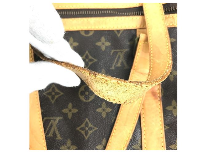 Borsa da Viaggio Sax Souple 45 Monogramma Louis Vuitton Marrone - vista 17