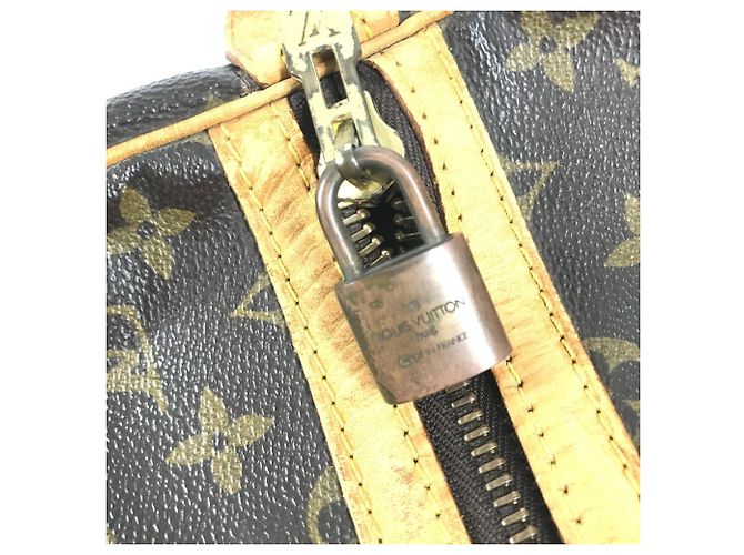 Borsa da Viaggio Sax Souple 45 Monogramma Louis Vuitton Marrone - vista 18