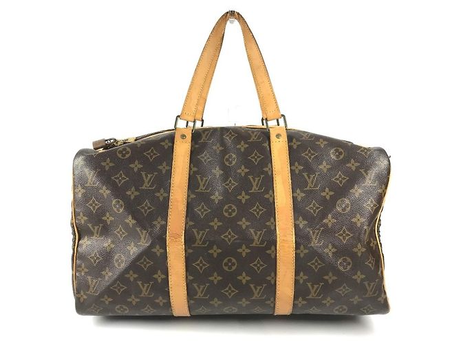 Borsa da Viaggio Sax Souple 45 Monogramma Louis Vuitton Marrone - vista 2