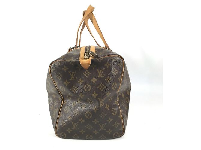 Borsa da Viaggio Sax Souple 45 Monogramma Louis Vuitton Marrone - vista 4