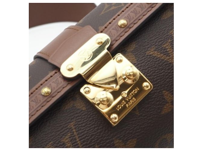 Bolsa de Ombro Papillon Trunk Monogram Louis Vuitton Marrom Monograma - vista 8