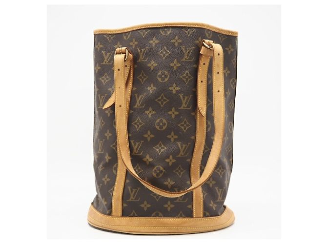 Bolso Monogram Bucket GM de Louis Vuitton Castaño Monograma - vista 3