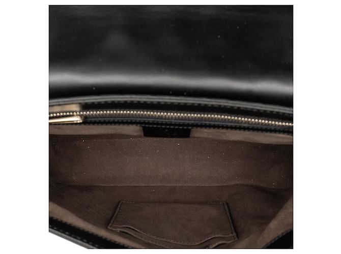Borsa a tracolla nera Guccissima di Gucci Nero - vista 4