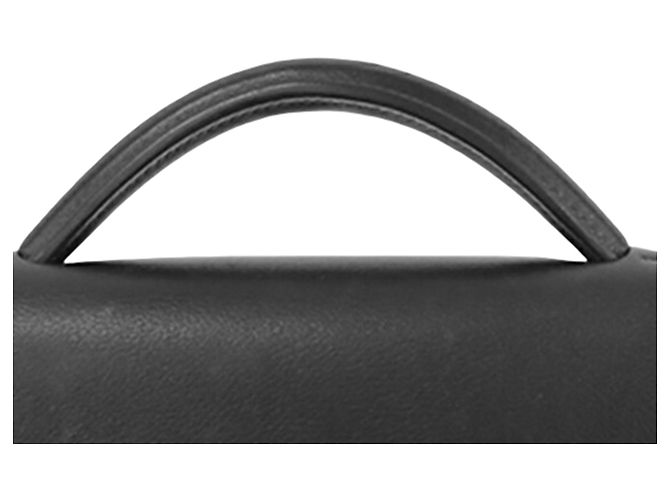 Hermès Kelly Depeches 36 in Evergrain Nero - vista 5