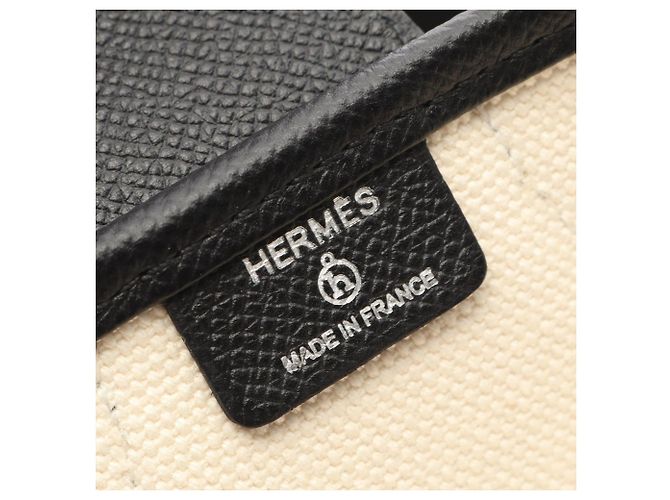 Borsa Monsieur B in Toile e Epsom marrone di Hermès Beige - vista 4