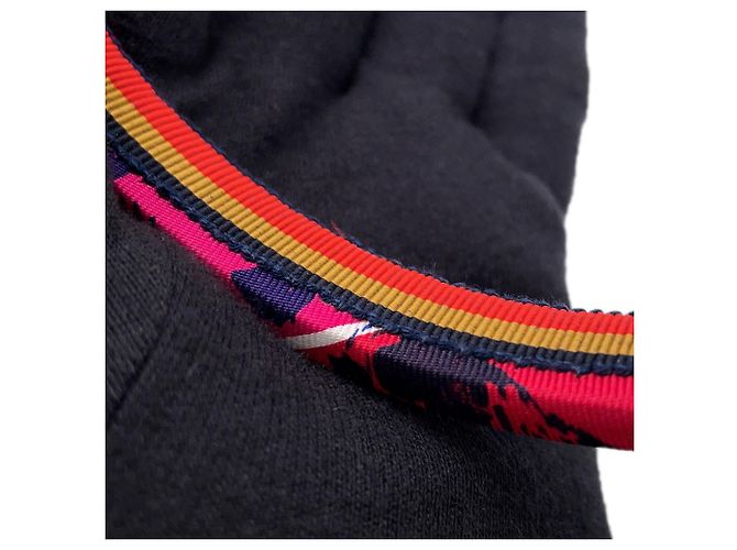 Fascia per Capelli Hermès Elsa Jungle Love Rosa - vista 8