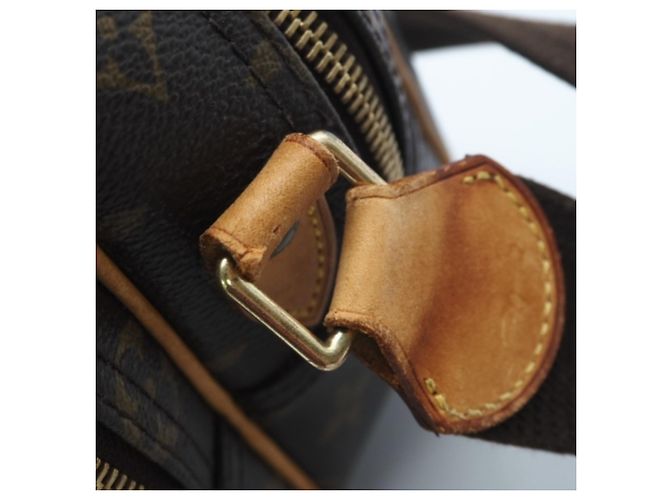 LOUIS VUITTON Borsa a Spalla Reporter PM Monogram Marrone - vista 10
