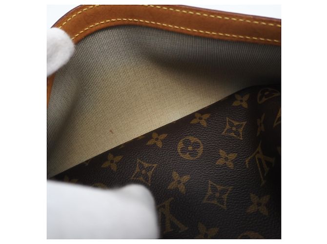 LOUIS VUITTON Borsa a Spalla Reporter PM Monogram Marrone - vista 14