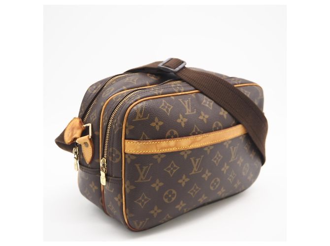 LOUIS VUITTON Borsa a Spalla Reporter PM Monogram Marrone - vista 2