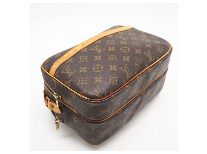 LOUIS VUITTON Borsa a Spalla Reporter PM Monogram Marrone - vista 5