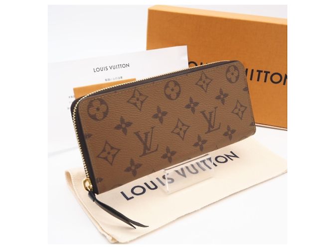 Cartera Larga Clemence Reversible Louis Vuitton en Beige - vista 2