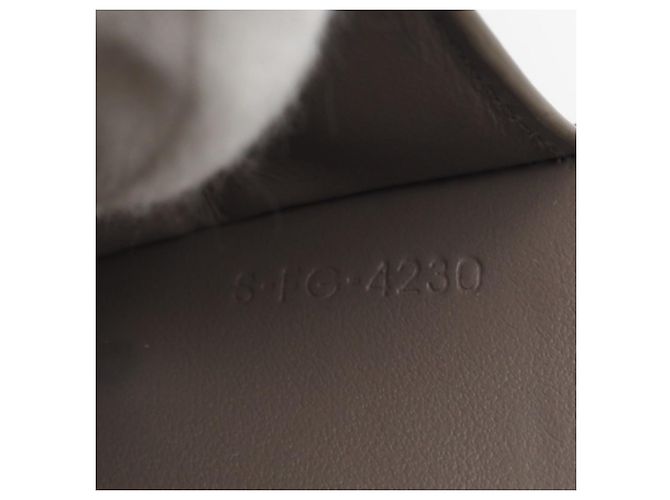 Céline CELINE Leather Small Strap Wallet Blue Beige - view 14