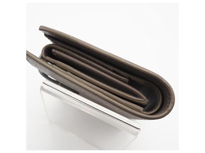 Céline CELINE Leather Small Strap Wallet Blue Beige - view 7