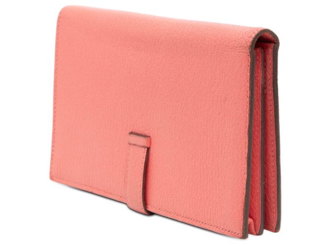 Cartera Larga Souffle Bearn de Hermès Rosa - vista 2