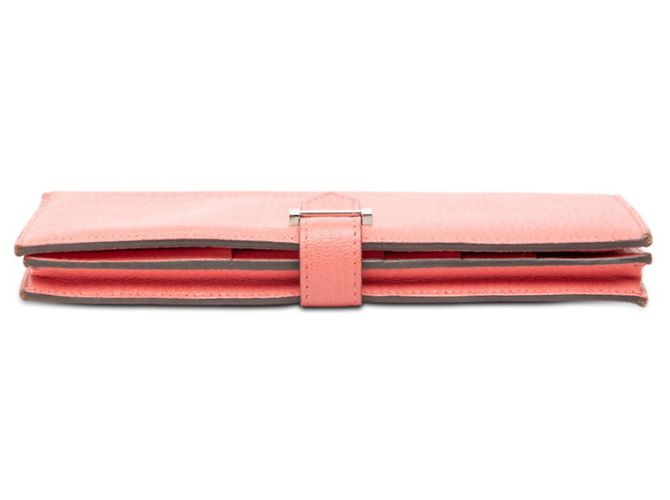 Cartera Larga Souffle Bearn de Hermès Rosa - vista 3