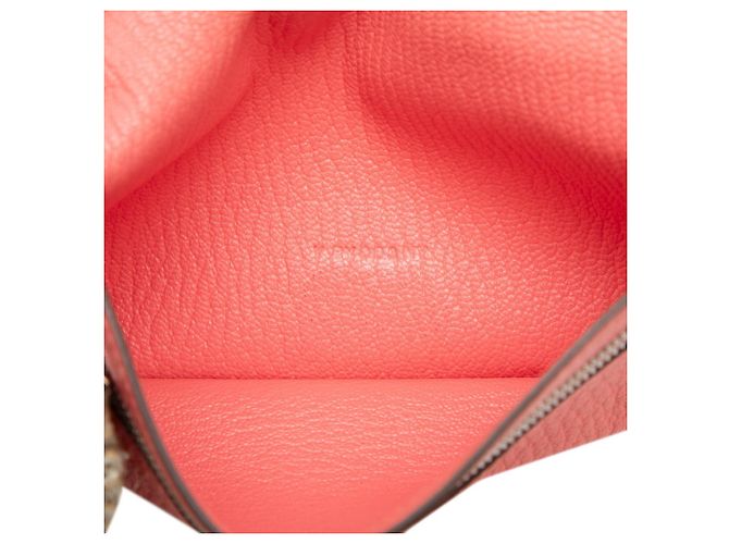 Cartera Larga Souffle Bearn de Hermès Rosa - vista 5