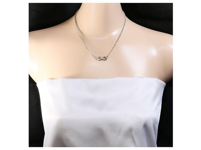 Collana Infinito Tiffany & Co. in Argento Sterling - vista 5