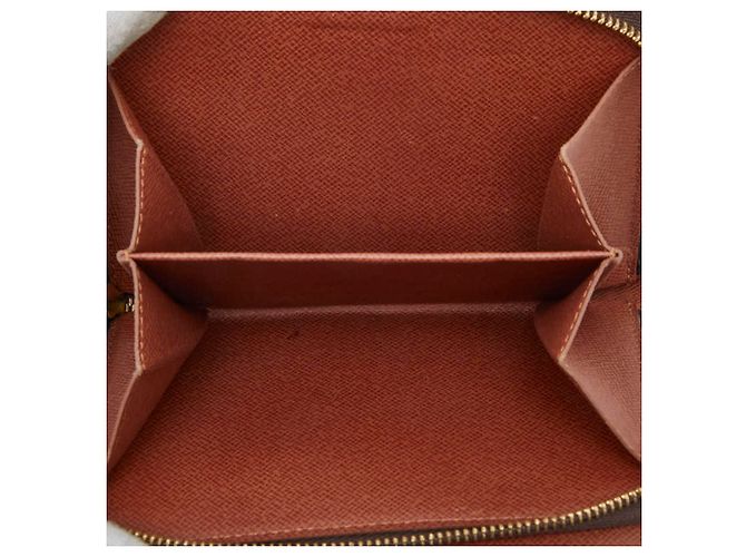 Billetera Bifold Porte Papier Monogram Louis Vuitton Castaño - vista 11