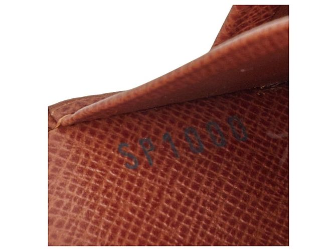 Billetera Bifold Porte Papier Monogram Louis Vuitton Castaño - vista 13