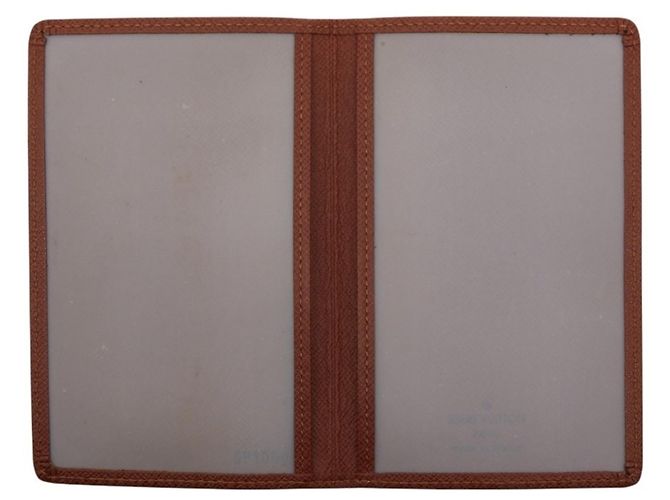 Billetera Bifold Porte Papier Monogram Louis Vuitton Castaño - vista 15