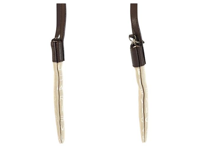 Bulgari Borsa a spalla Bvlgari Logomania beige e marrone - vista 6