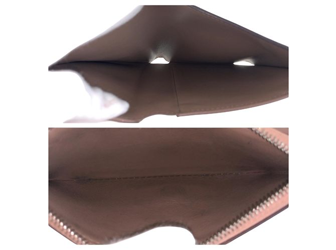 Capucines Monedero de cuero rosa Louis Vuitton - vista 9