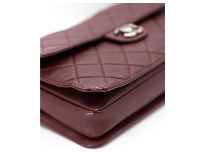 Timeless Chanel Perfect Edge Grande Double Flap – Bordeaux / Rutenio – Set Completo Rosso Bordò - vista 13