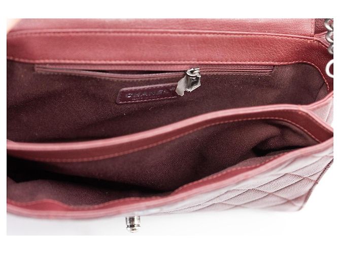 Timeless Chanel Perfect Edge Grande Double Flap – Bordeaux / Rutenio – Set Completo Rosso Bordò - vista 18