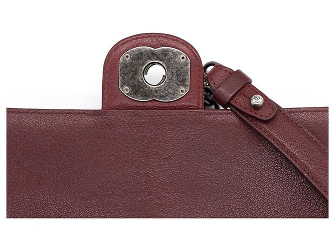 Timeless Chanel Perfect Edge Grande Double Flap – Bordeaux / Rutenio – Set Completo Rosso Bordò - vista 9