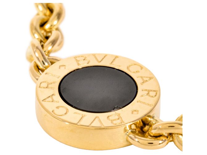 Bulgari Collana Bvlgari in onice in oro giallo 18K - vista 2