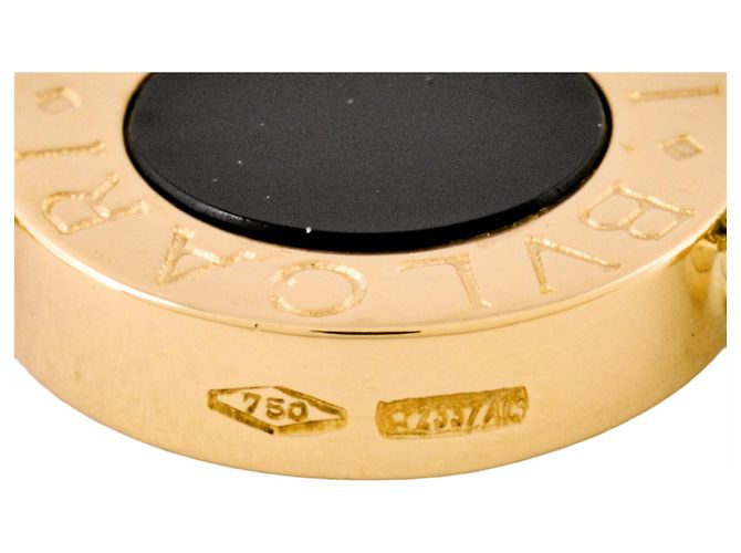 Bulgari Collana Bvlgari in onice in oro giallo 18K - vista 4