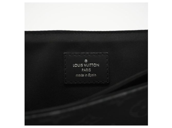 Borsa a Spalla Louis Vuitton Eclipse District PM M45272 Marrone - vista 15