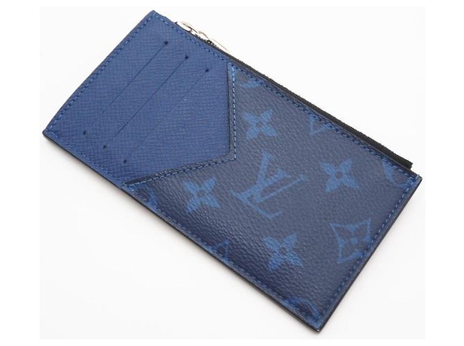Louis Vuitton Taigarama Coin and Card Holder - view 3
