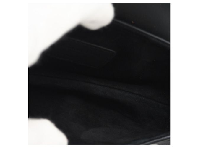 Borsa Saddle in pelle di vitello ultra opaca Christian Dior Nero - vista 10