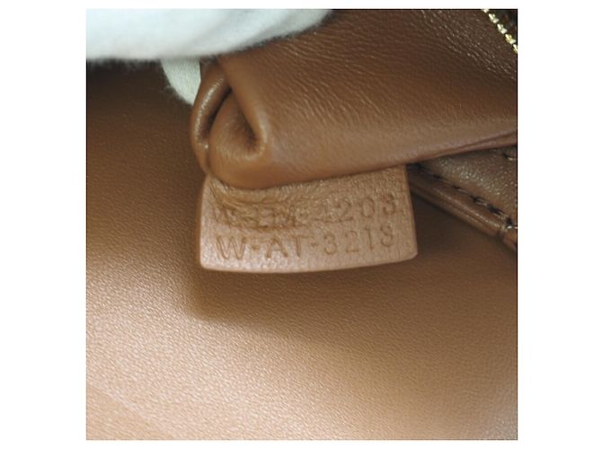 Céline Borsa a Spalla Celine Teen Triomphe Marrone Bianco - vista 15